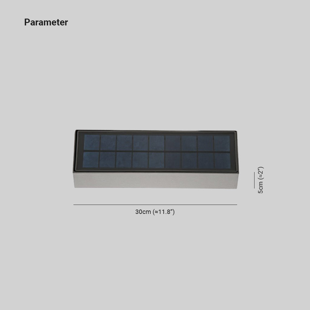 Ray LED Industrial Außenwandleuchte Metall Acryl Garten Flur Terrasse