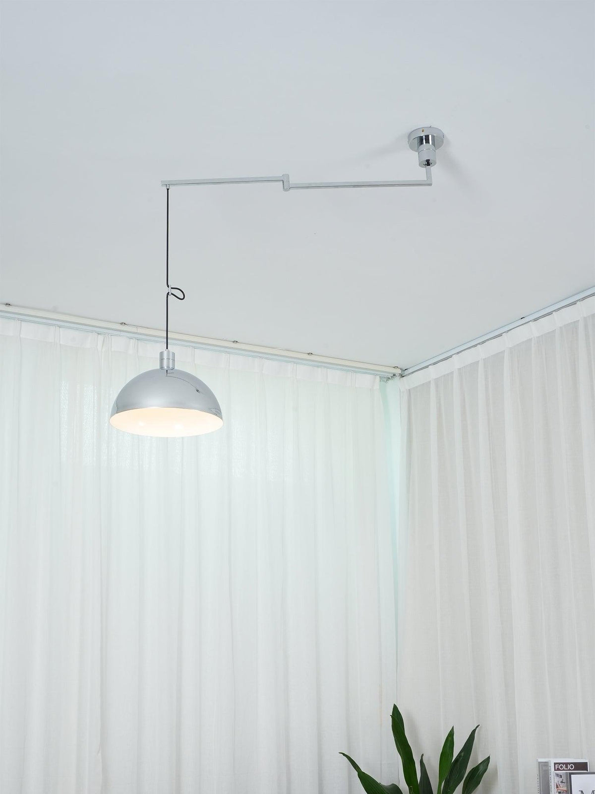 Lyshae zeitgenössische minimalistische nordische Pendelleuchte aus Glas