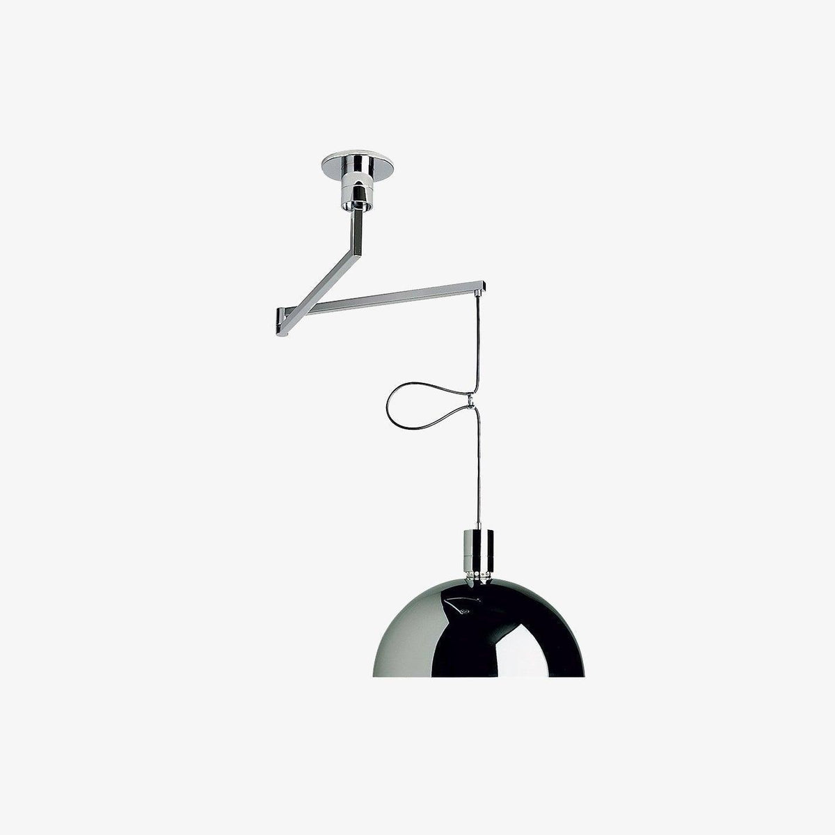 Lyshae zeitgenössische minimalistische nordische Pendelleuchte aus Glas