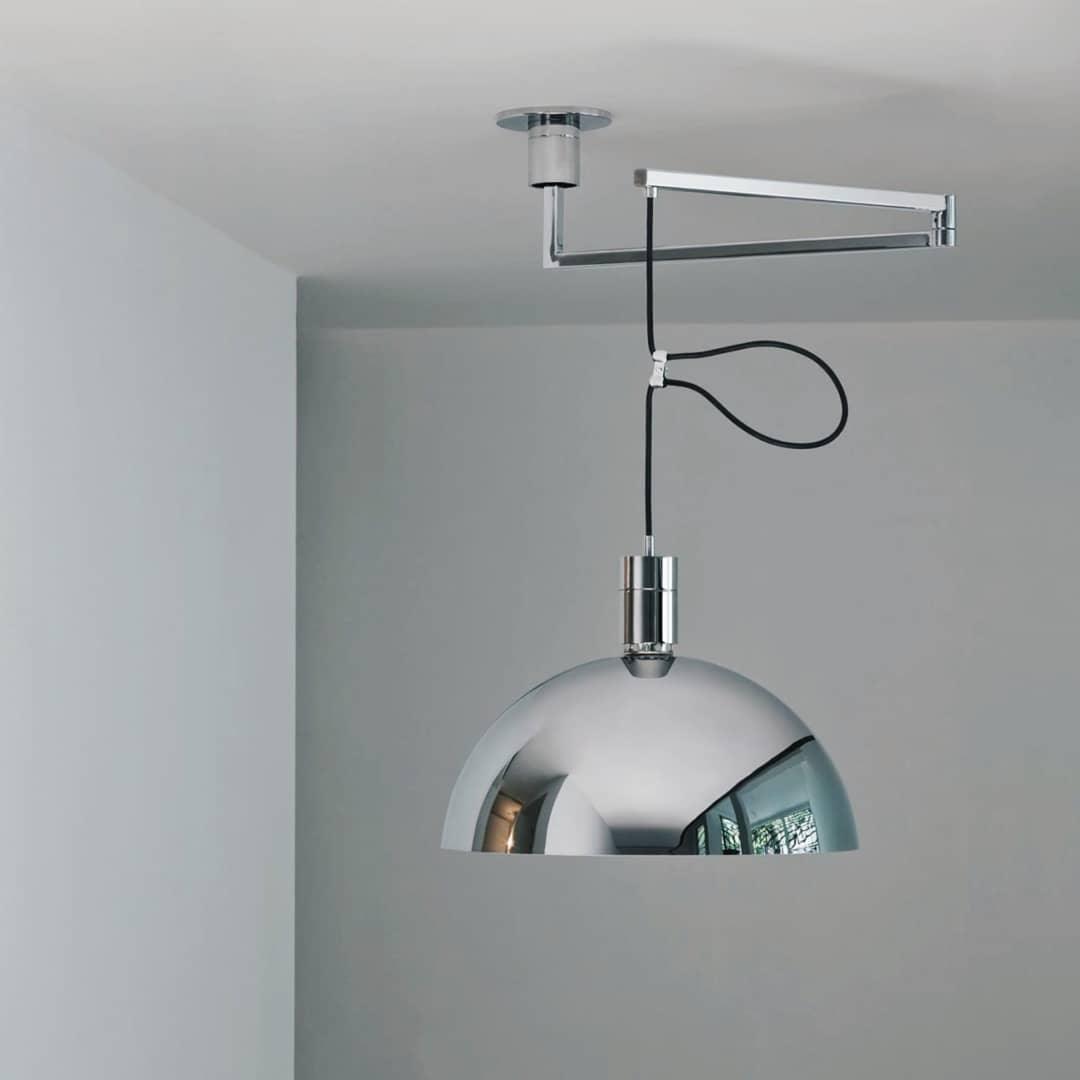 Lyshae zeitgenössische minimalistische nordische Pendelleuchte aus Glas
