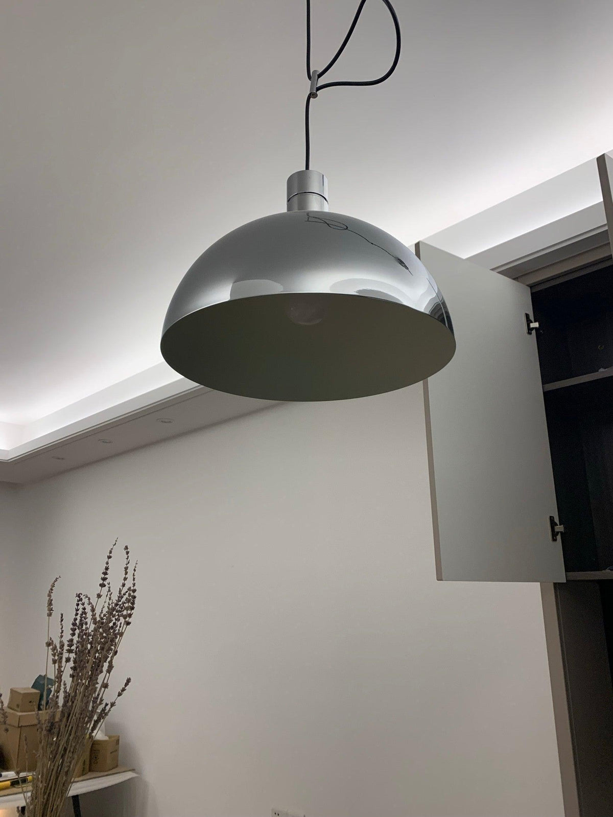Lyshae zeitgenössische minimalistische nordische Pendelleuchte aus Glas
