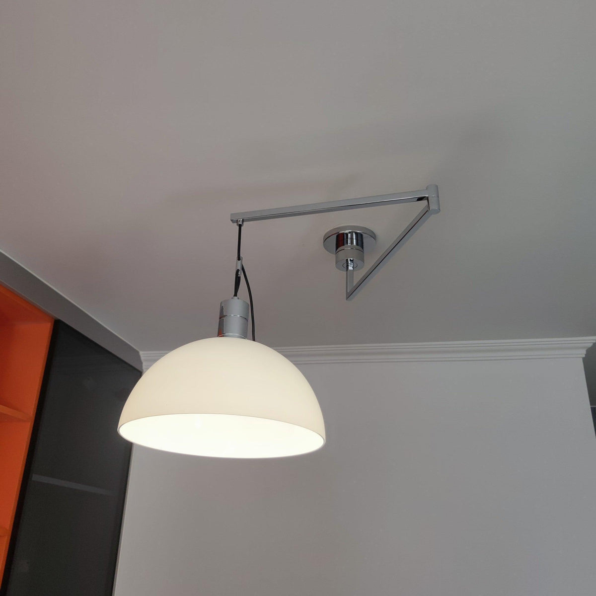 Lyshae zeitgenössische minimalistische nordische Pendelleuchte aus Glas