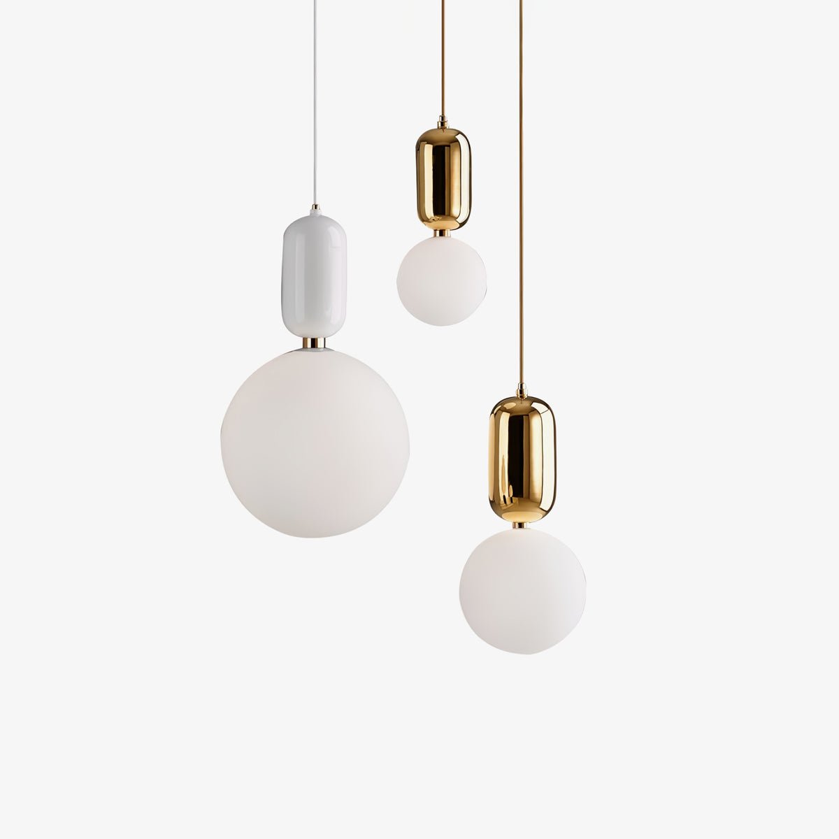 Carter moderne Pendelleuchte aus Glas