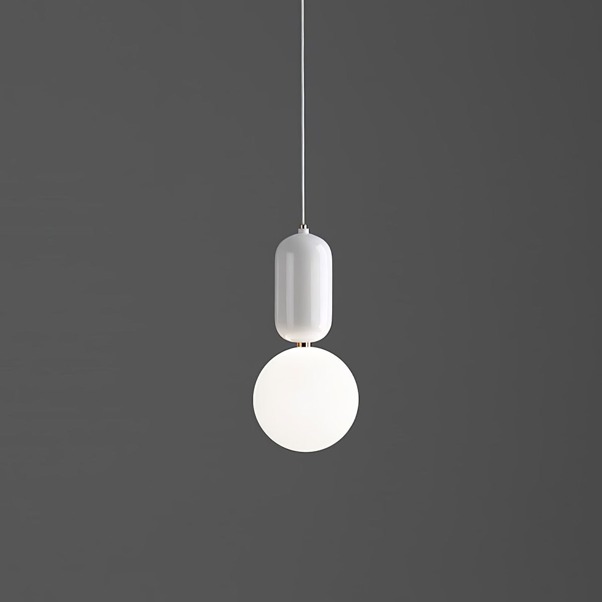 Carter moderne Pendelleuchte aus Glas