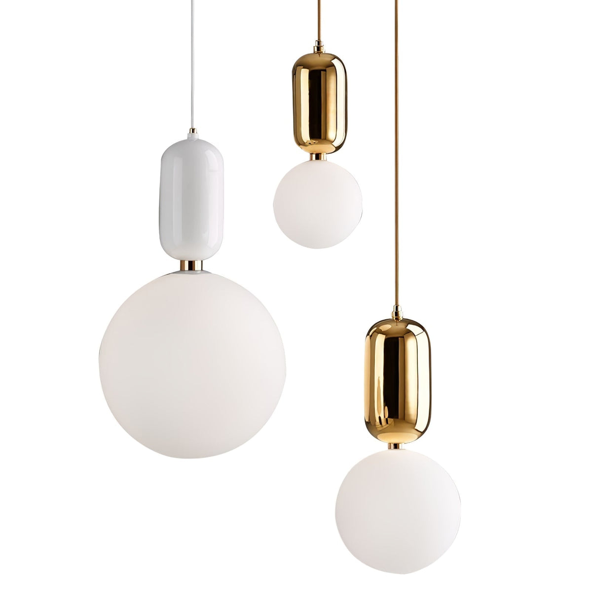 Carter moderne Pendelleuchte aus Glas