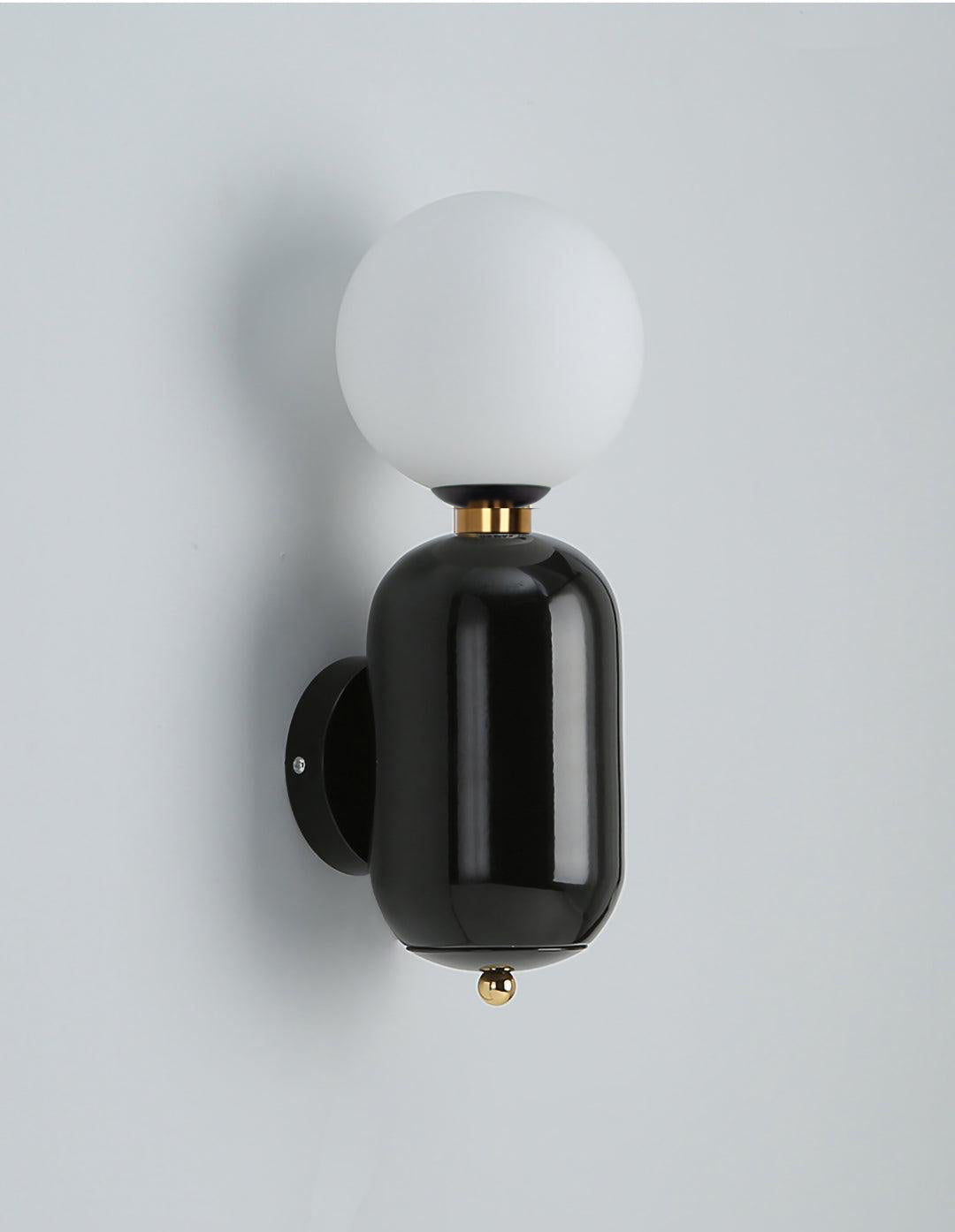 Celorina zeitgenössische minimalistische Wandleuchte aus Glas