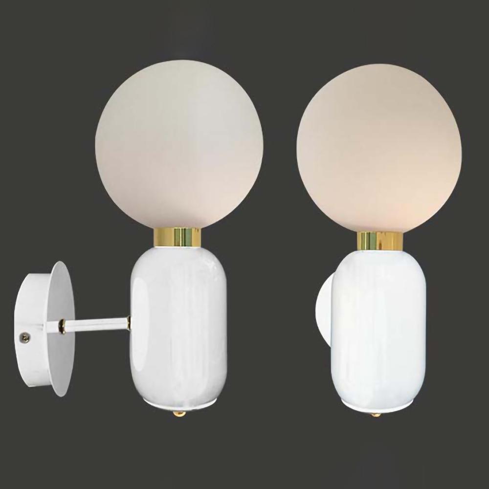 Celorina zeitgenössische minimalistische Wandleuchte aus Glas