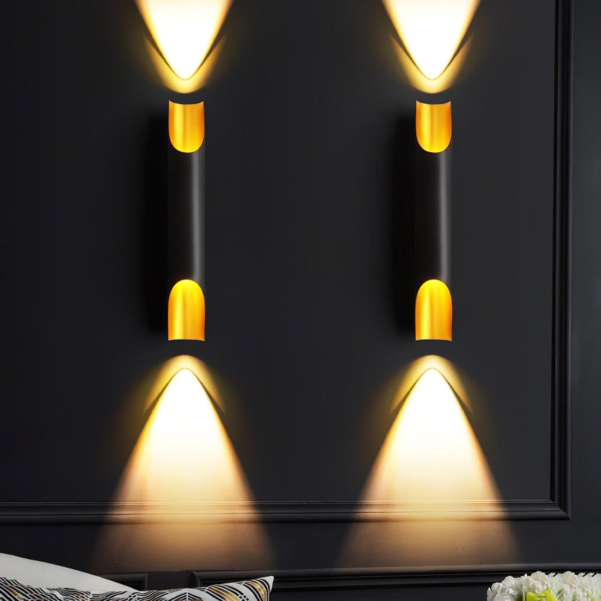 Norearia zeitgenössische minimalistische gerade Wandleuchte