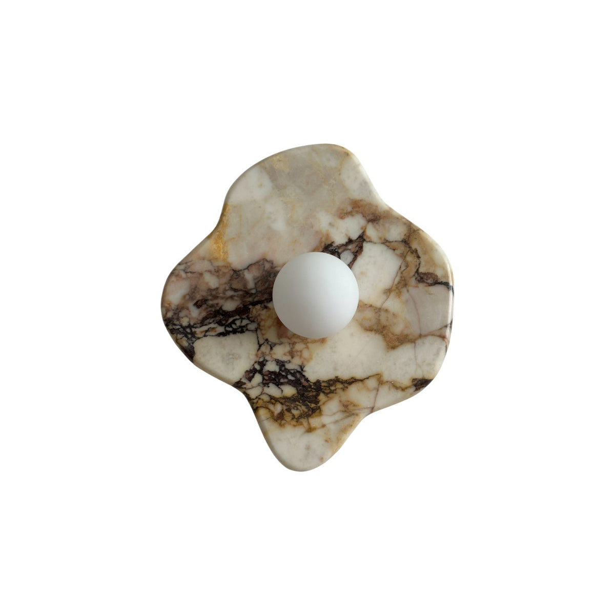 Terianiella Wandleuchte Calacatta lila