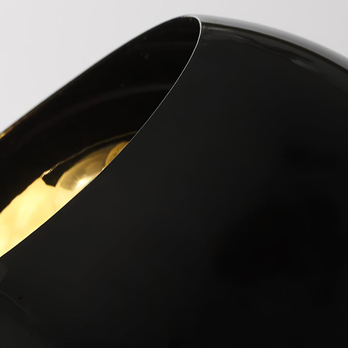 Celanella Kronleuchter Schwarz Glas Acaba Elegant