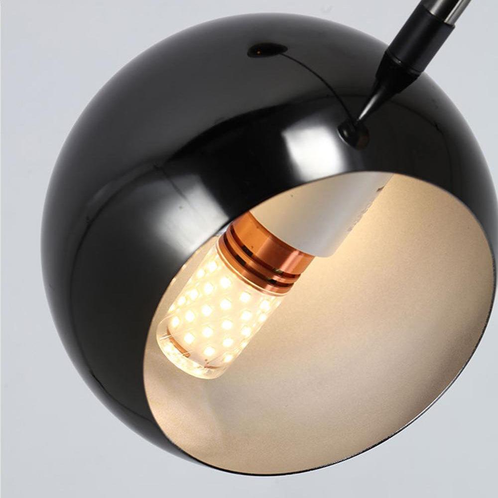 Celanella Kronleuchter Schwarz Glas Acaba Elegant
