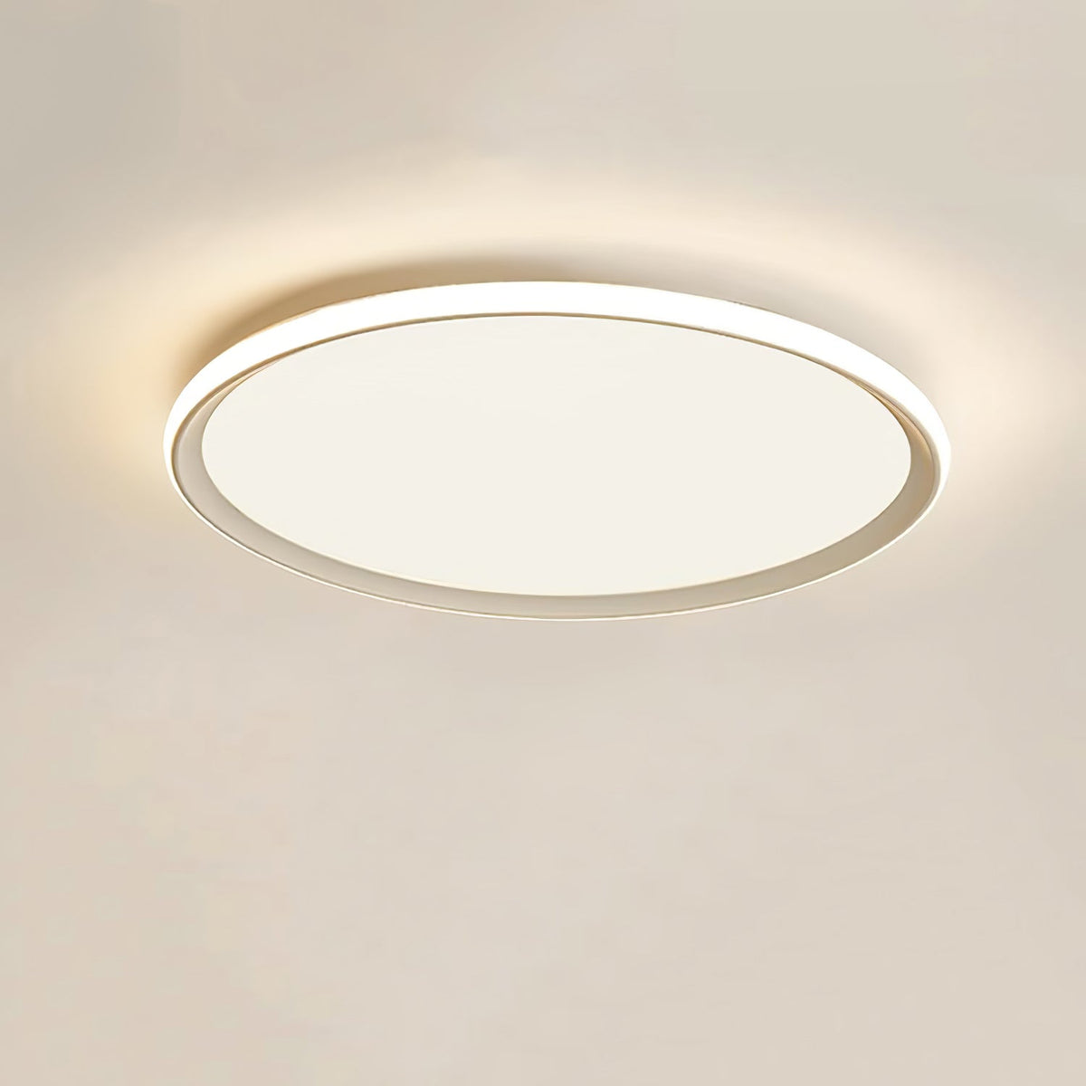 Avtheira zeitgenössische minimalistische runde LED-Deckenleuchte