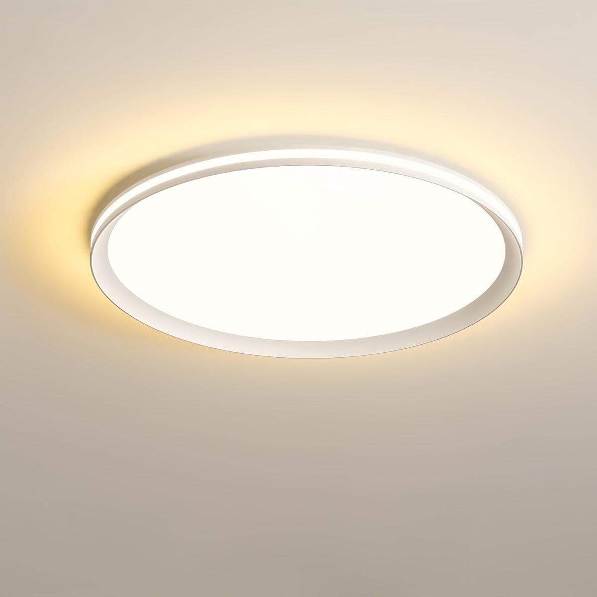 Avtheira zeitgenössische minimalistische runde LED-Deckenleuchte