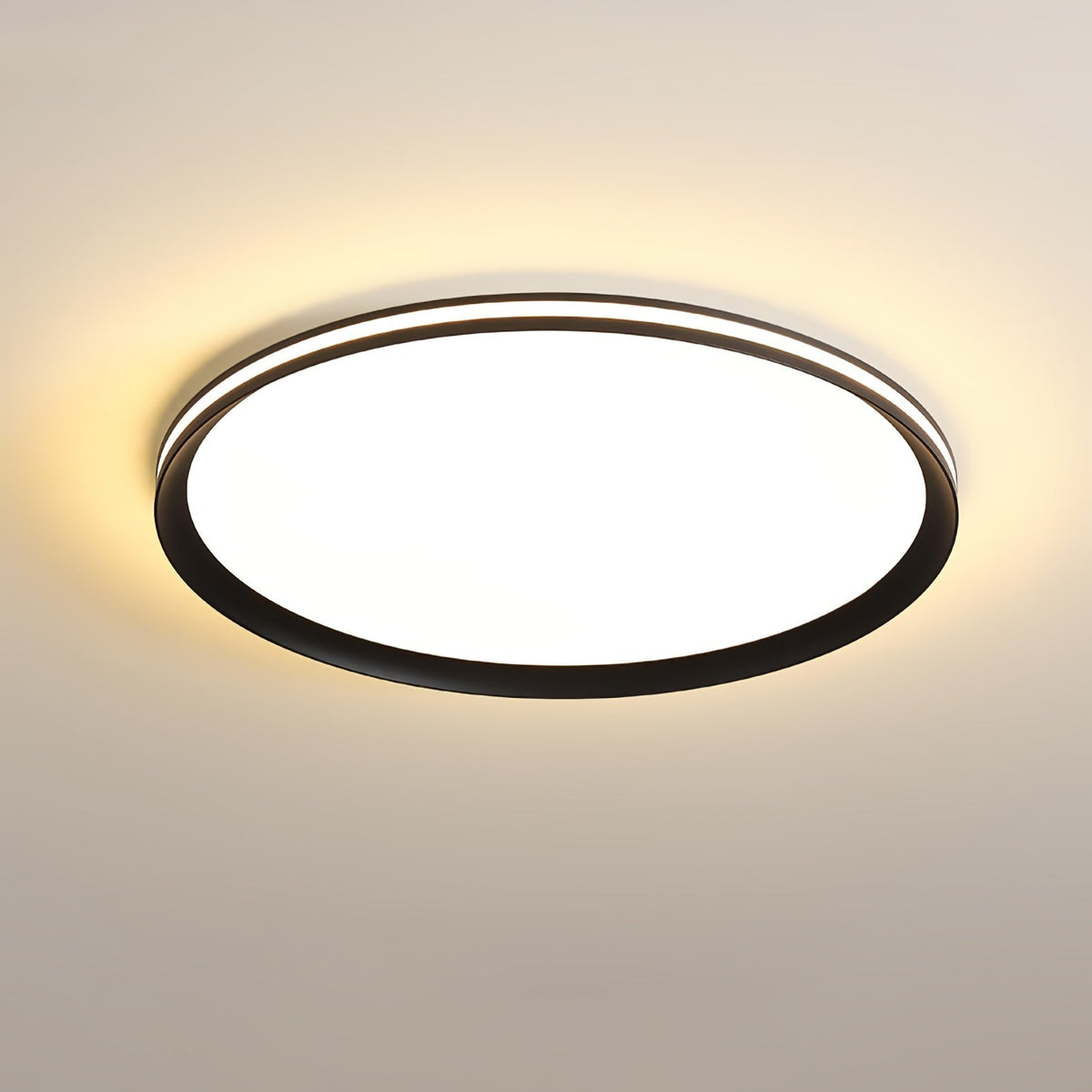 Avtheira zeitgenössische minimalistische runde LED-Deckenleuchte