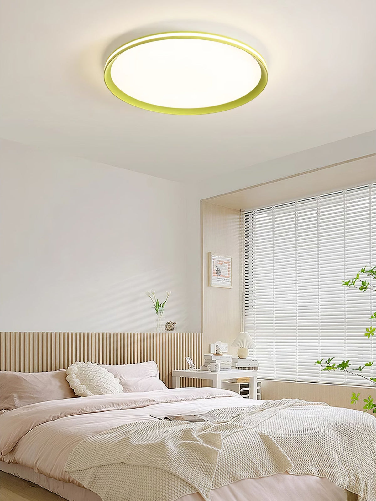 Avtheira zeitgenössische minimalistische runde LED-Deckenleuchte