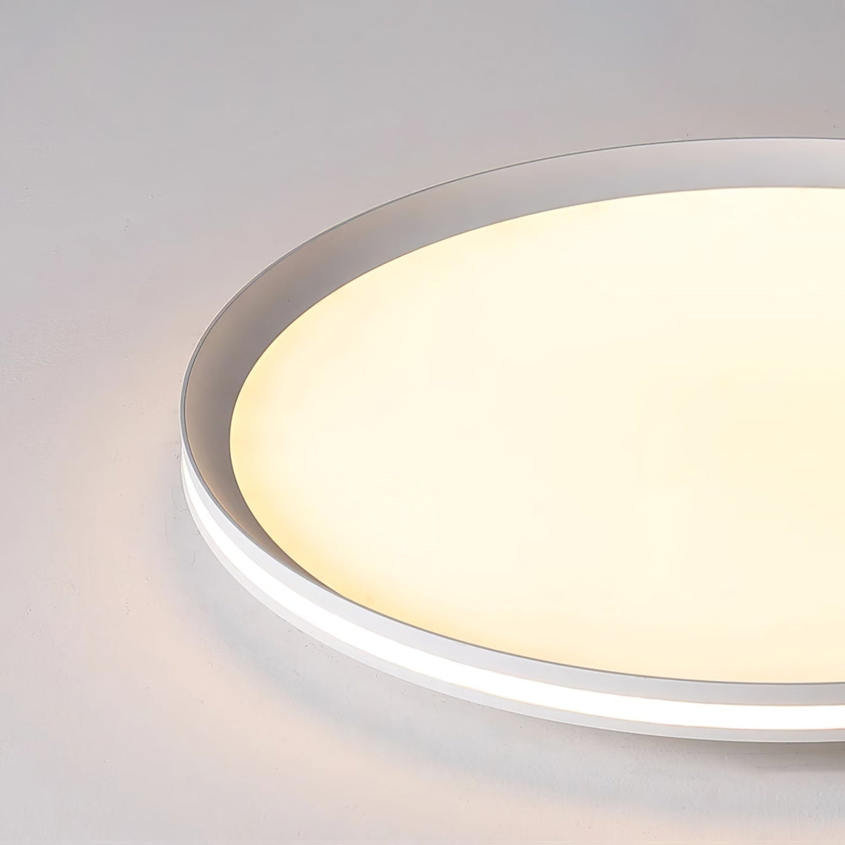 Avtheira zeitgenössische minimalistische runde LED-Deckenleuchte