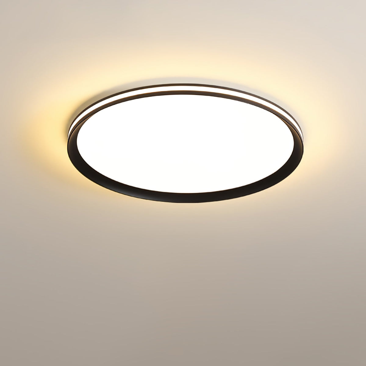 Avtheira zeitgenössische minimalistische runde LED-Deckenleuchte