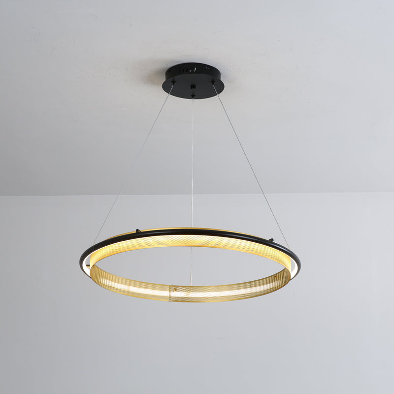 Erveliel zeitgenössischer minimalistischer LED-Kronleuchter