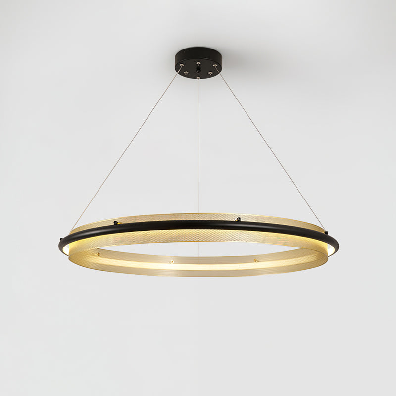 Erveliel zeitgenössischer minimalistischer LED-Kronleuchter