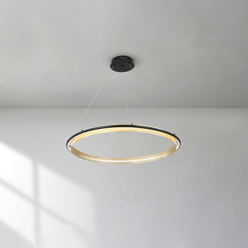 Erveliel zeitgenössischer minimalistischer LED-Kronleuchter