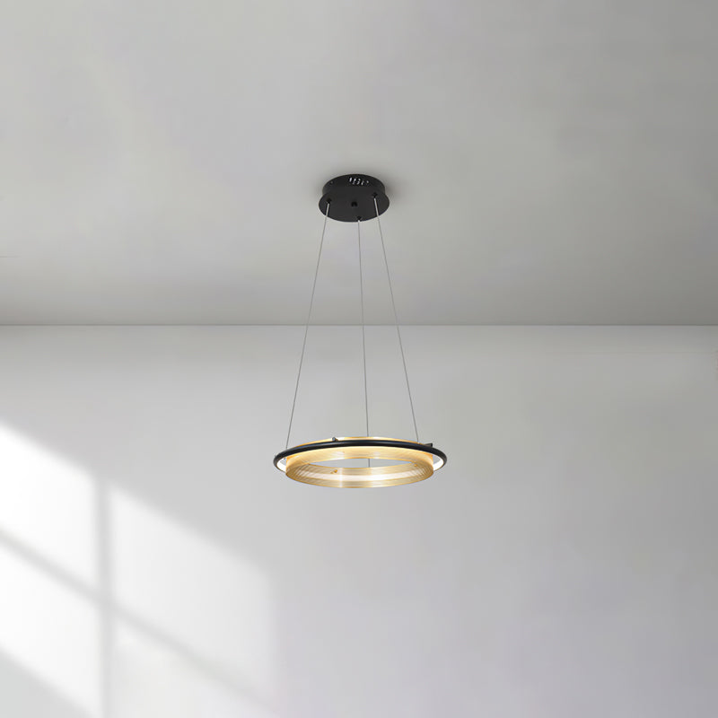 Erveliel zeitgenössischer minimalistischer LED-Kronleuchter