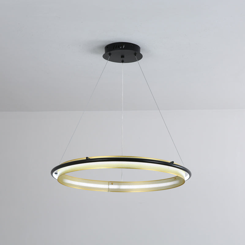 Erveliel zeitgenössischer minimalistischer LED-Kronleuchter