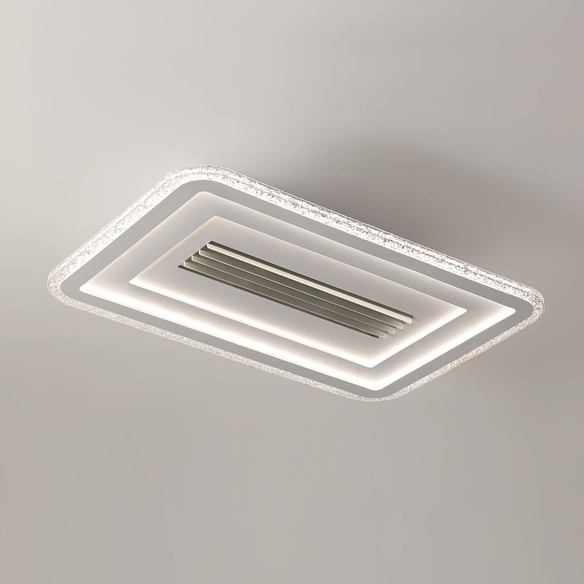 Ulthaara zeitgenössische minimalistische ultradünne rechteckige Deckenleuchte