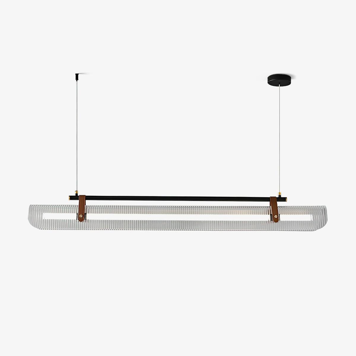 Niraenne Pendelleuchte aus Acryl linear modern für das Esszimmer