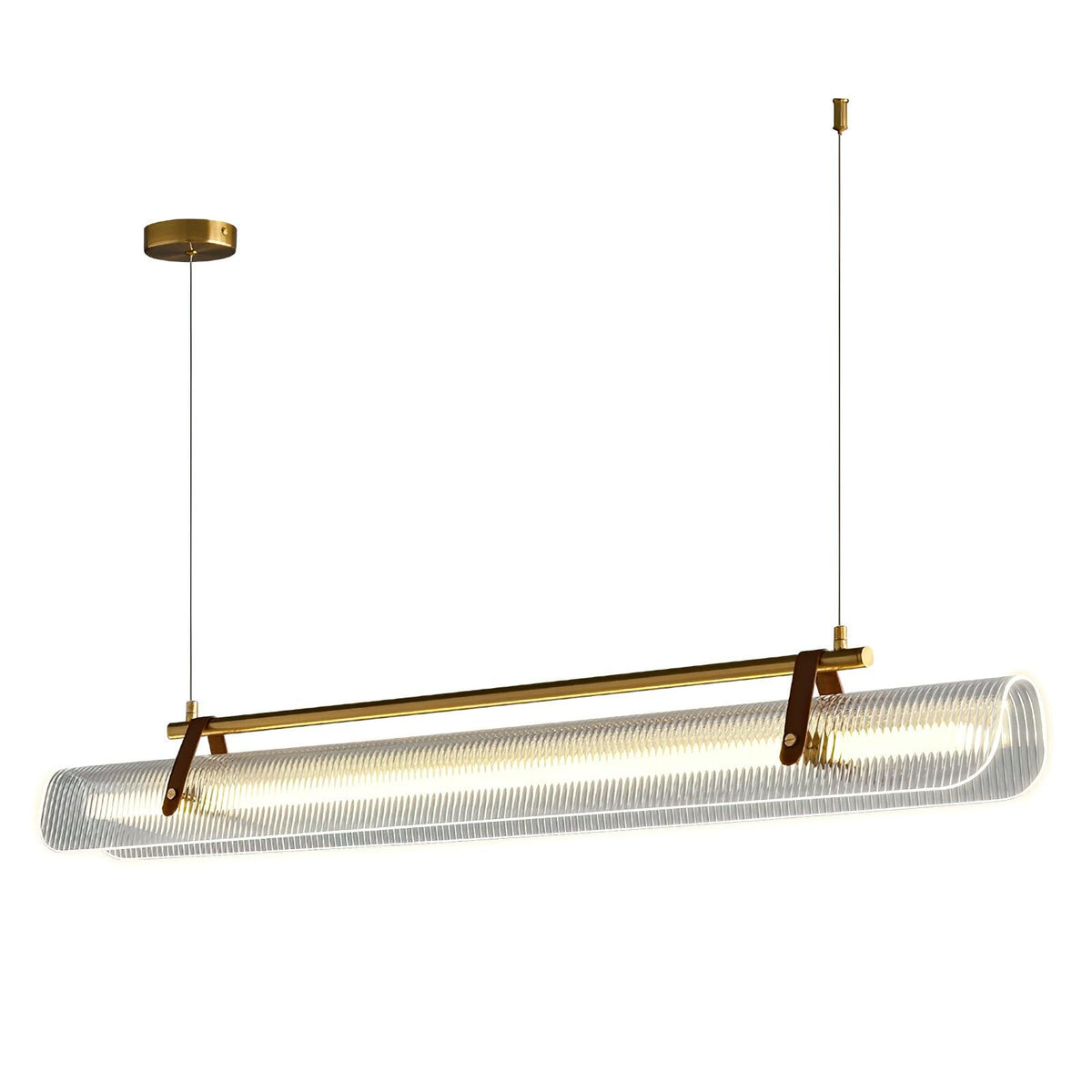 Niraenne Pendelleuchte aus Acryl linear modern für das Esszimmer
