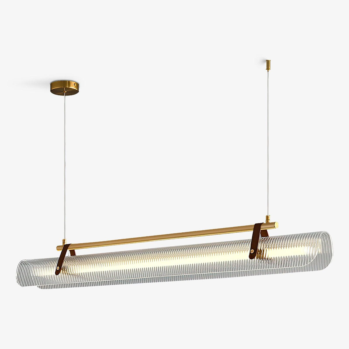 Niraenne Pendelleuchte aus Acryl linear modern für das Esszimmer