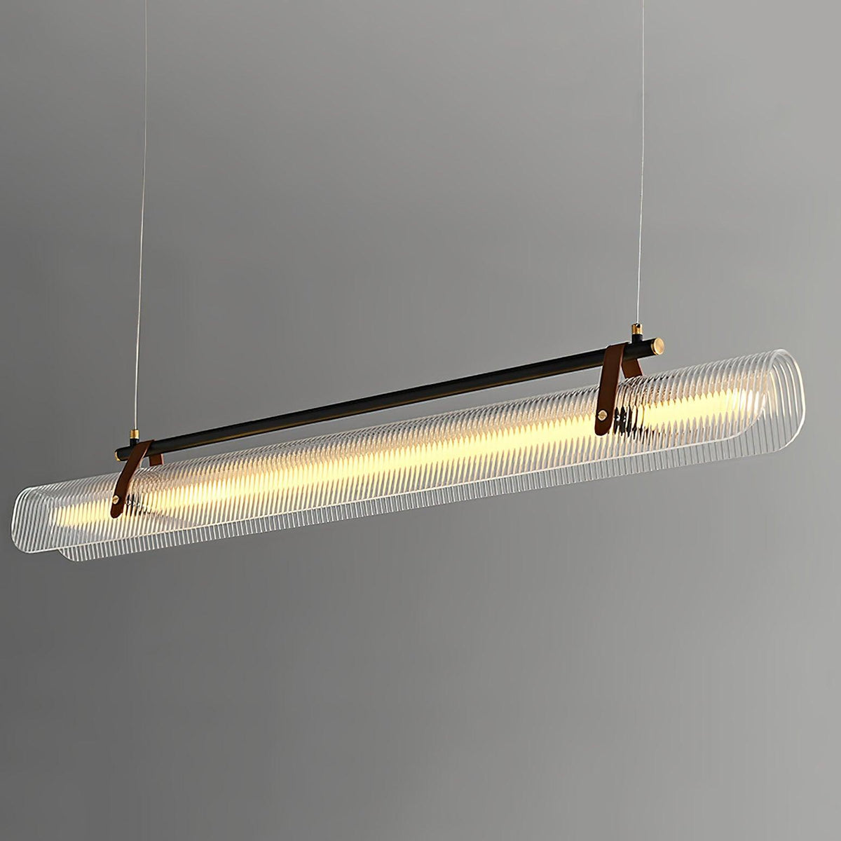 Niraenne Pendelleuchte aus Acryl linear modern für das Esszimmer