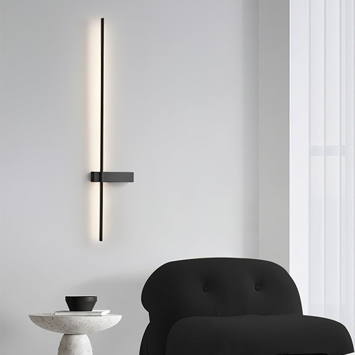 Voraee zeitgenössische minimalistische lineare Wandleuchte