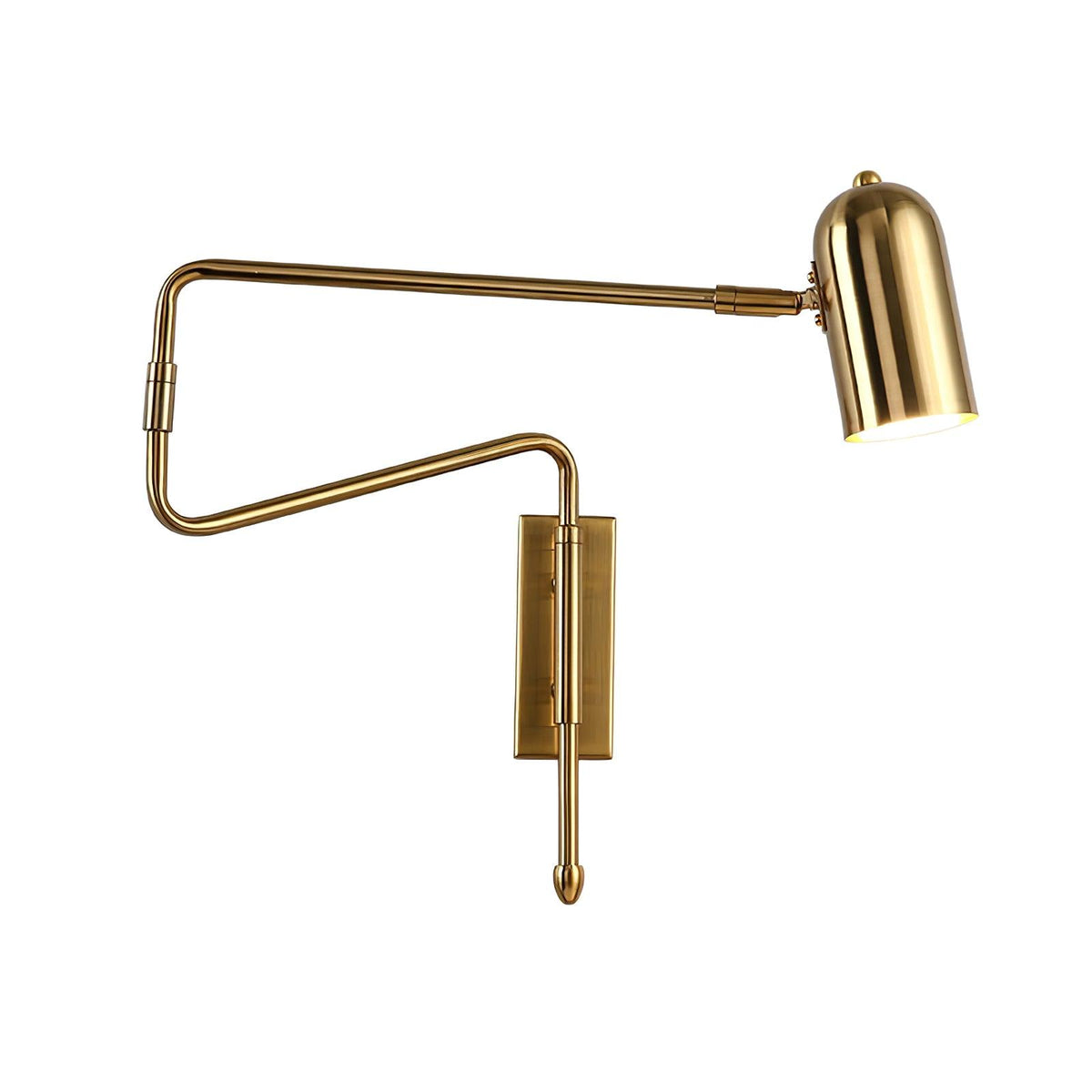 Nox einstellbare Arm-Wandleuchte mit Stecker