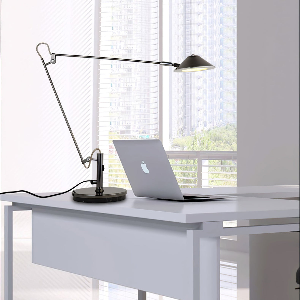 Queden Minimalistische Schreibtischlampe für den Arbeitsplatz