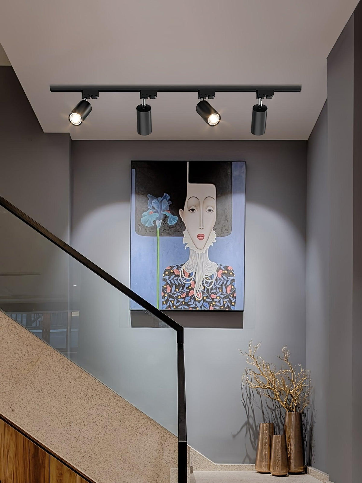 Reneaya verstellbare Deckenleuchte Spotlight Track LED