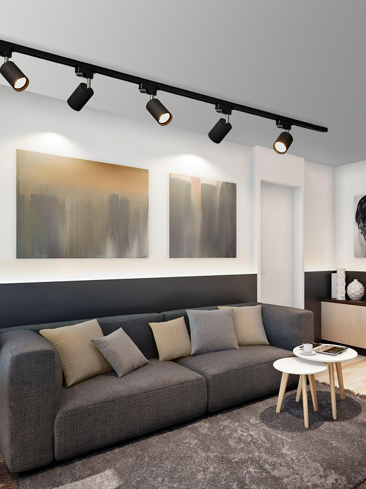 Reneaya verstellbare Deckenleuchte Spotlight Track LED