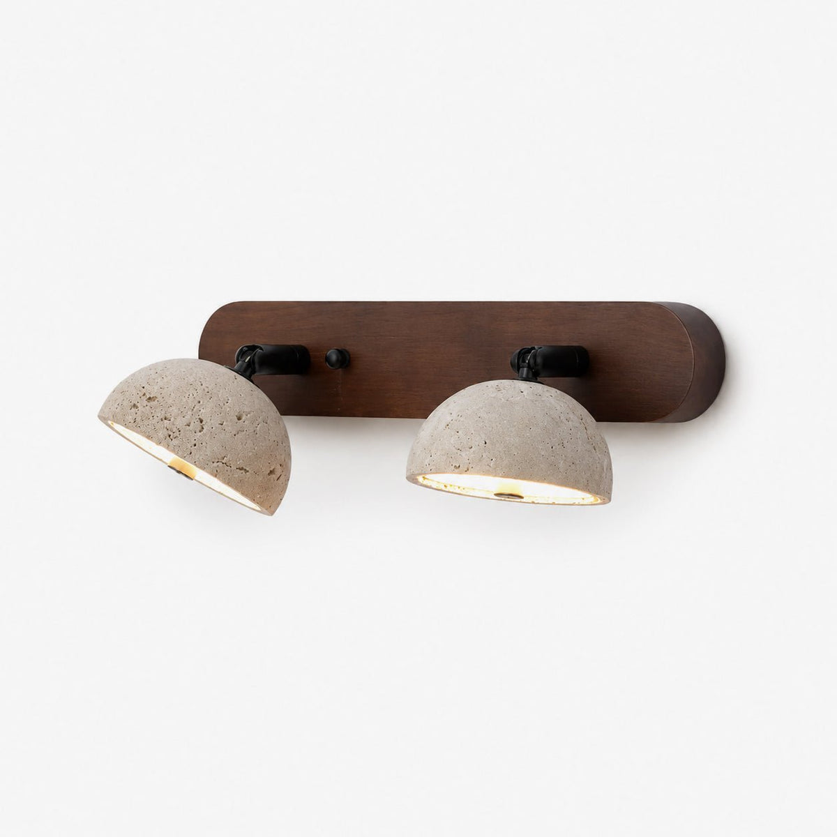 Valienne Travertine Dome Wandleuchte
