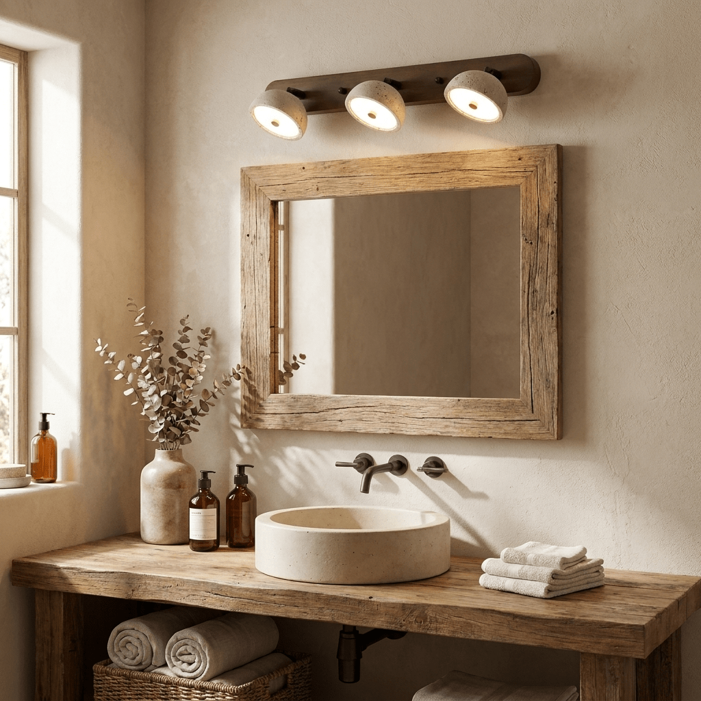 Valienne Travertine Dome Wandleuchte