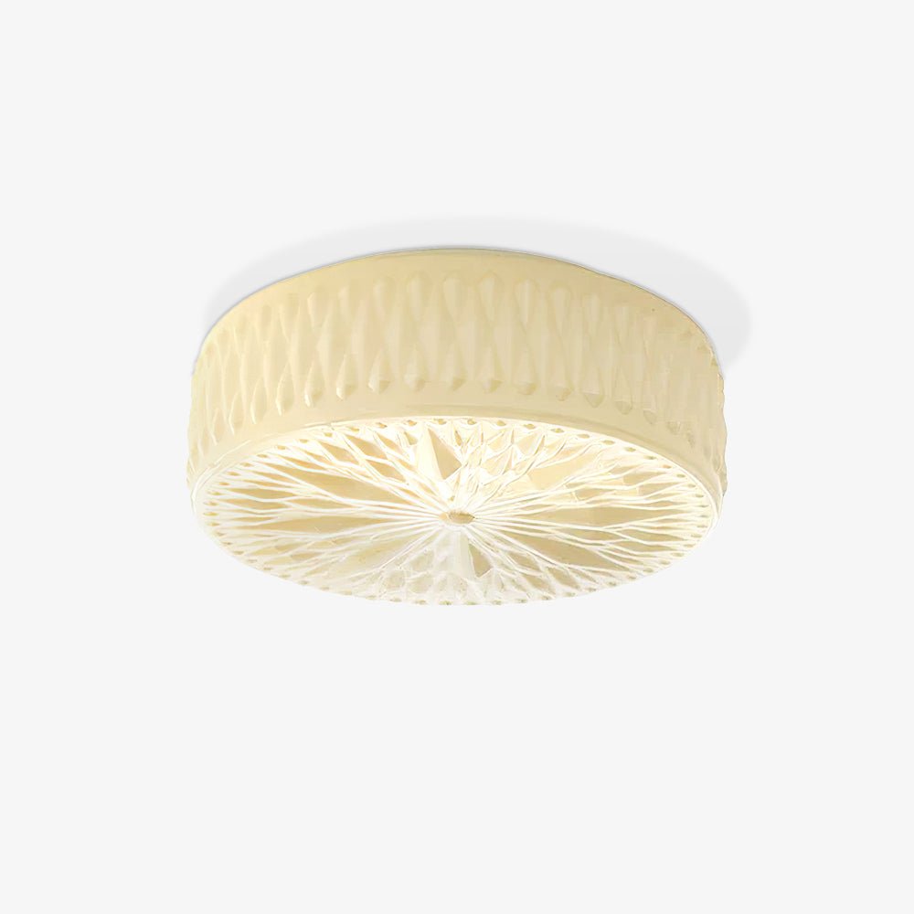 Lioriira Deckenleuchte mit Lampenschirm aus Glas und Acryl im modernen Mondkuchen-Stil