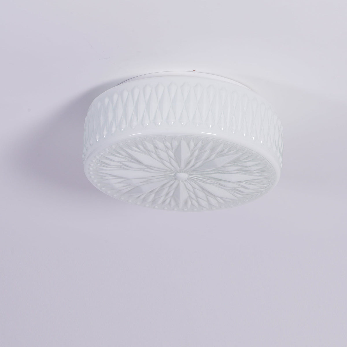Lioriira Deckenleuchte mit Lampenschirm aus Glas und Acryl im modernen Mondkuchen-Stil