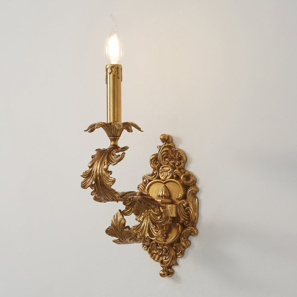 Golden Cartouche Wandleuchte