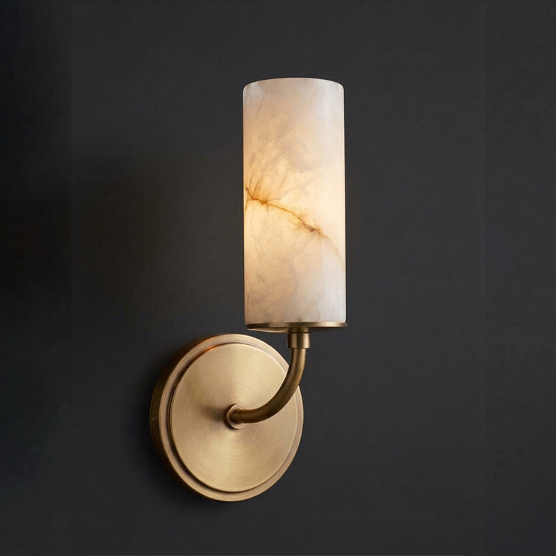 Dovenhurst Alabaster-Wandleuchte