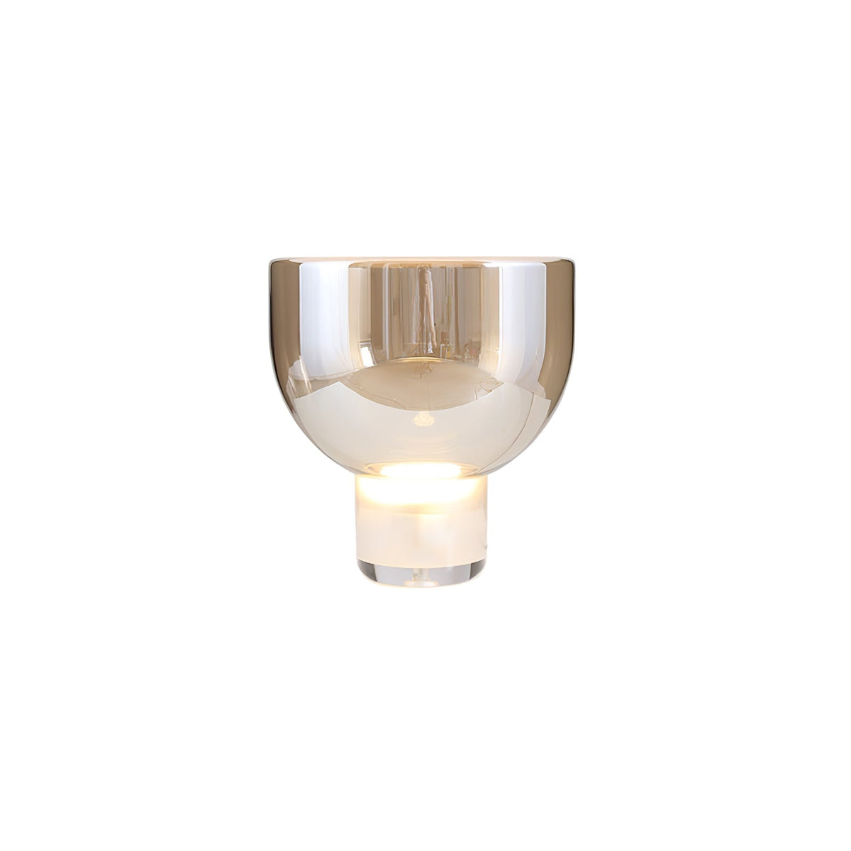 Cavm elegante Tischleuchte aus Glas