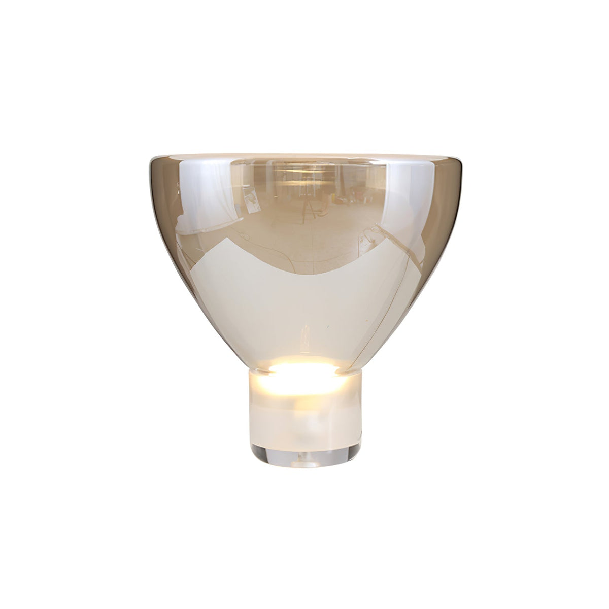 Cavm elegante Tischleuchte aus Glas