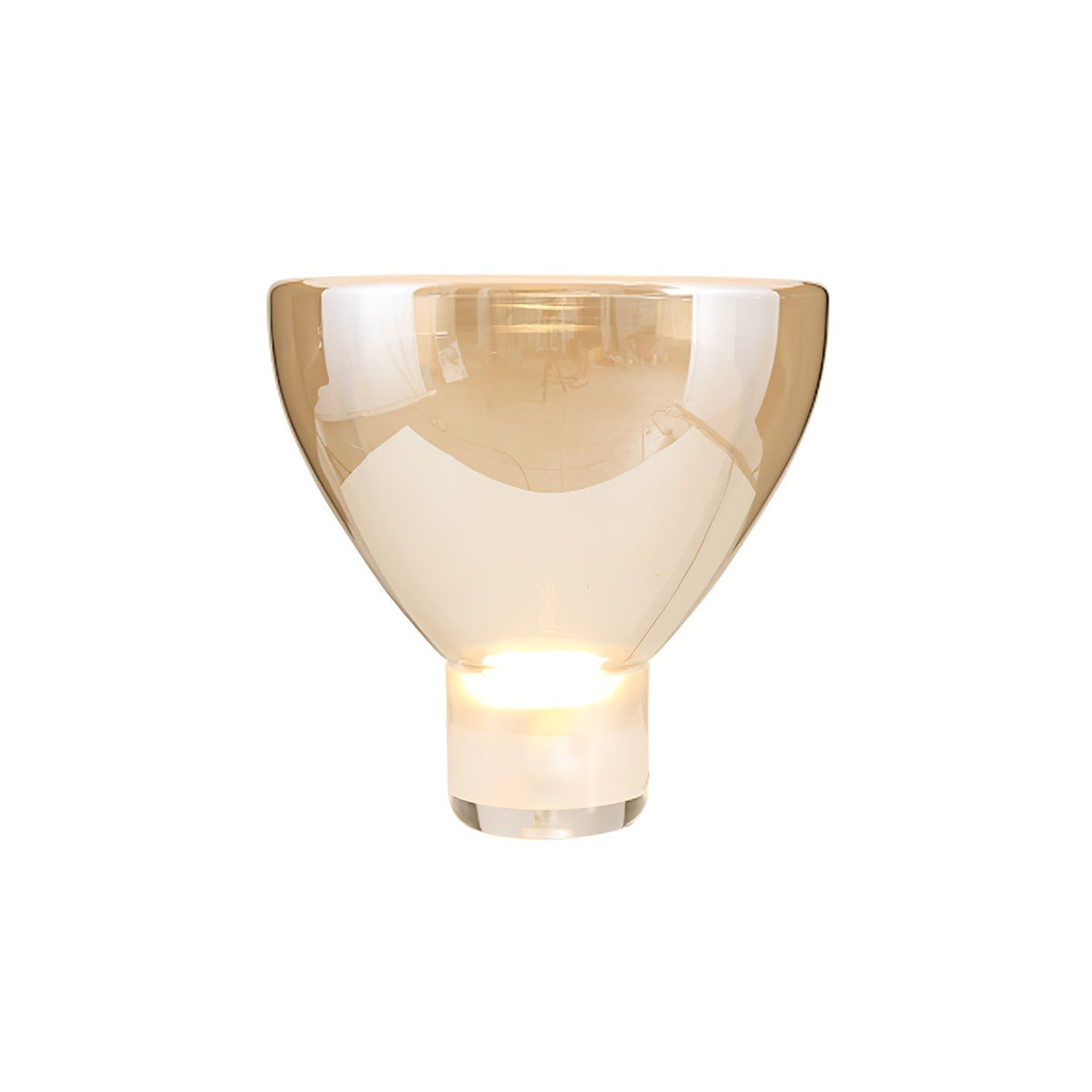 Cavm elegante Tischleuchte aus Glas