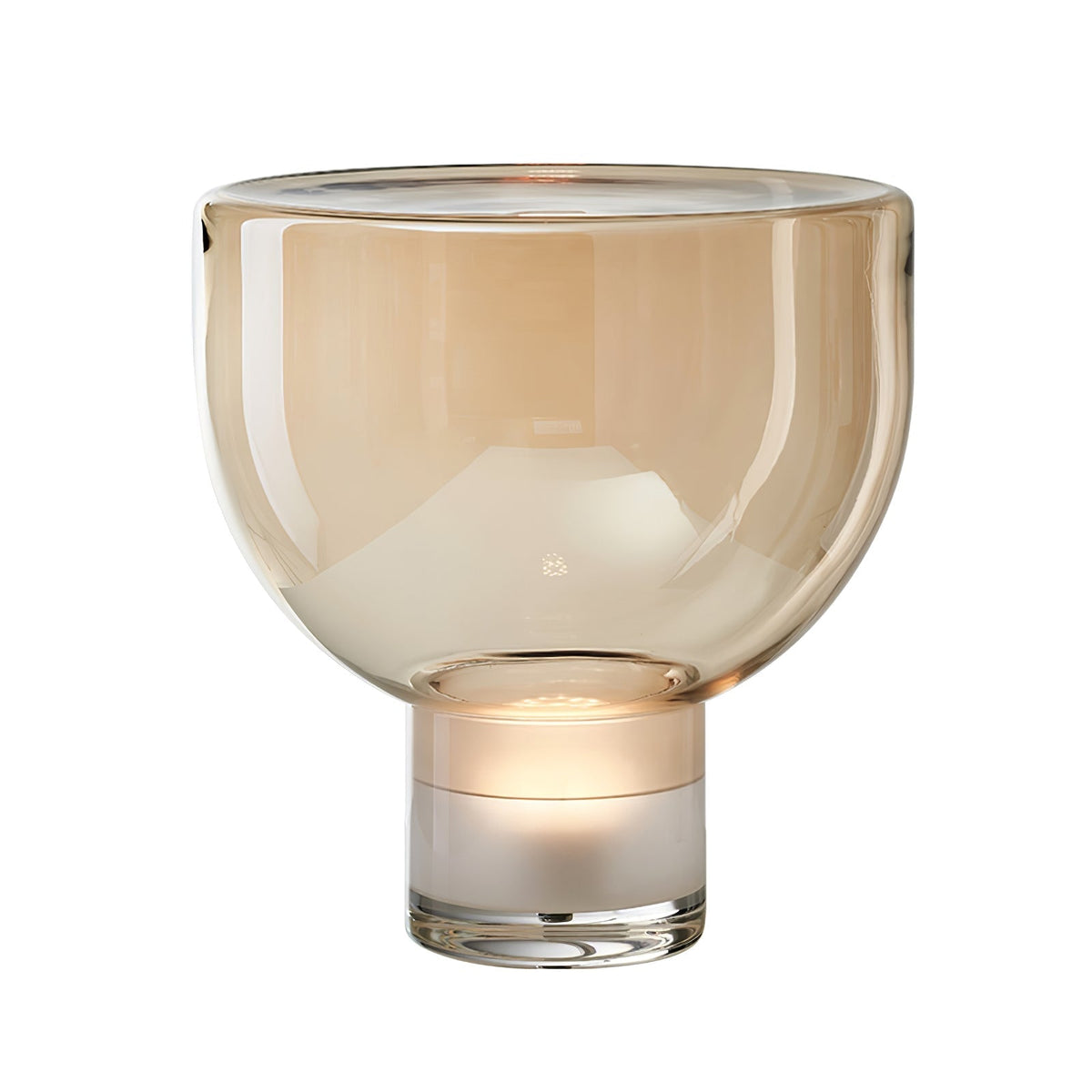 Cavm elegante Tischleuchte aus Glas