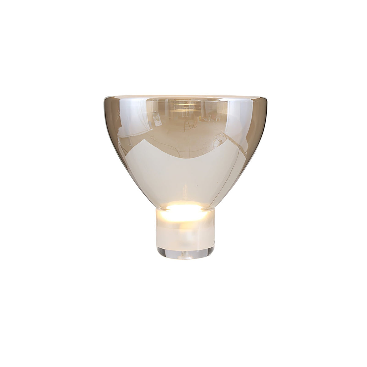 Cavm elegante Tischleuchte aus Glas