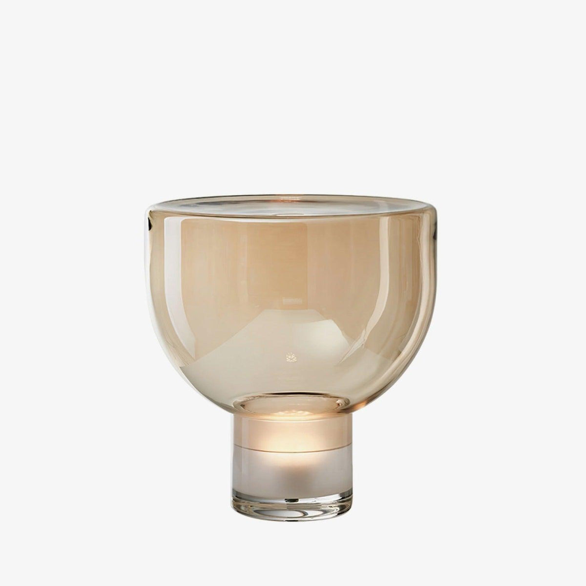Cavm elegante Tischleuchte aus Glas