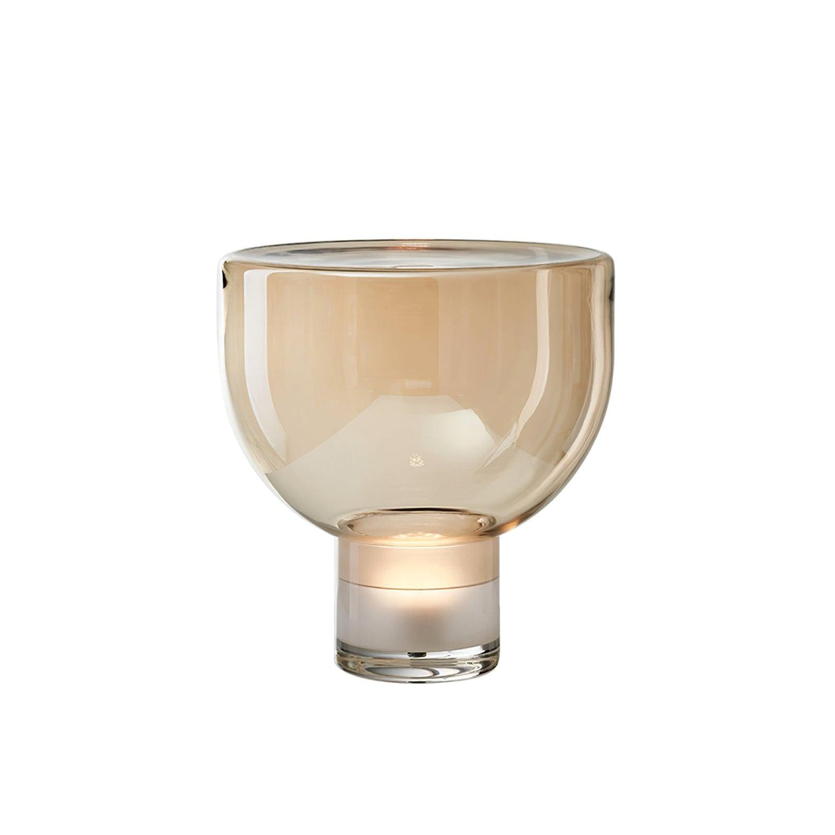 Cavm elegante Tischleuchte aus Glas