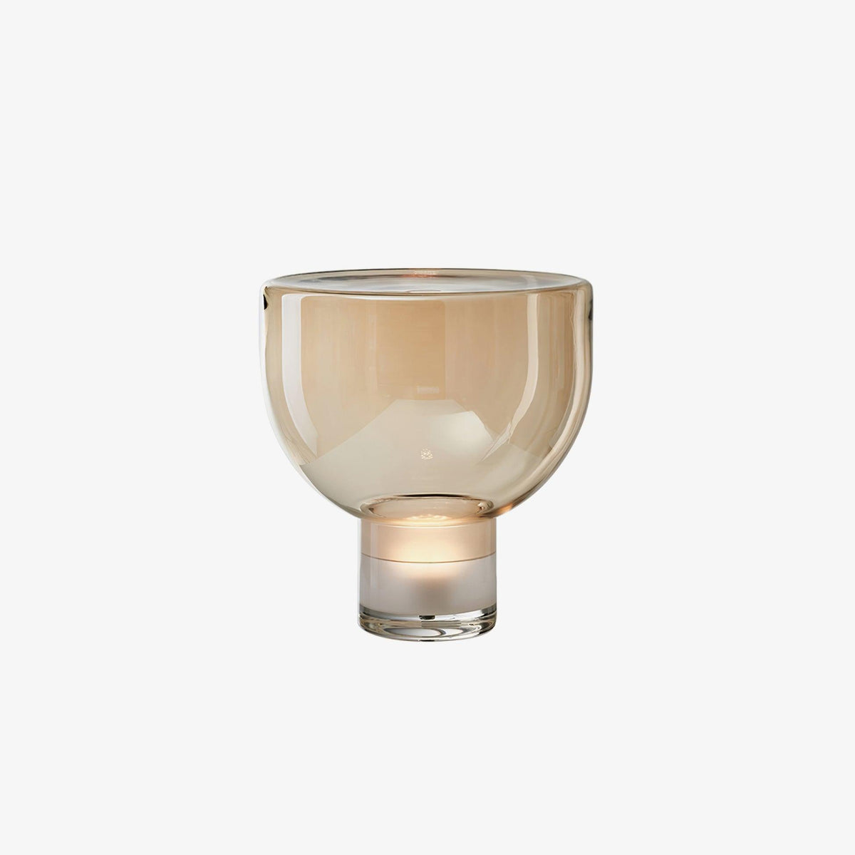Cavm elegante Tischleuchte aus Glas